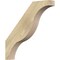 Ekena Millwork 4"W x 26"D x 26"H Funston Rough Sawn Knee Brace, Douglas Fir BRC04X26X26FST00RDF - alternate 1